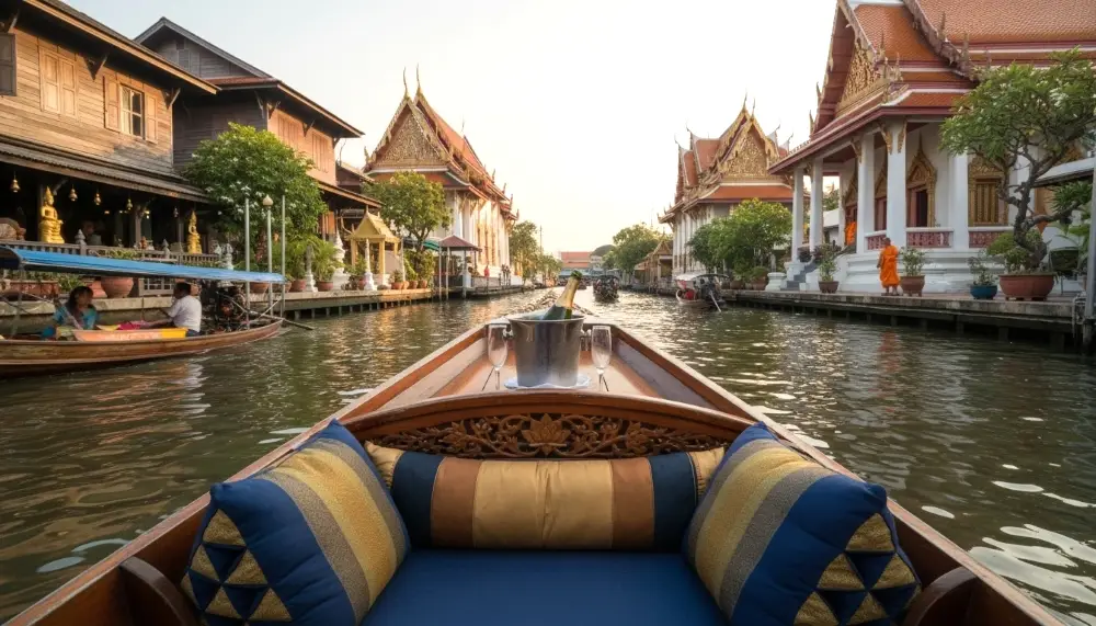 Bangkok luxury long-tail boat tour