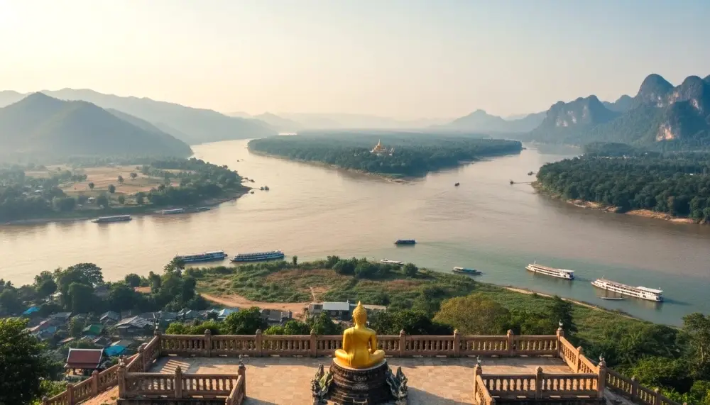 Golden Triangle Mekong river