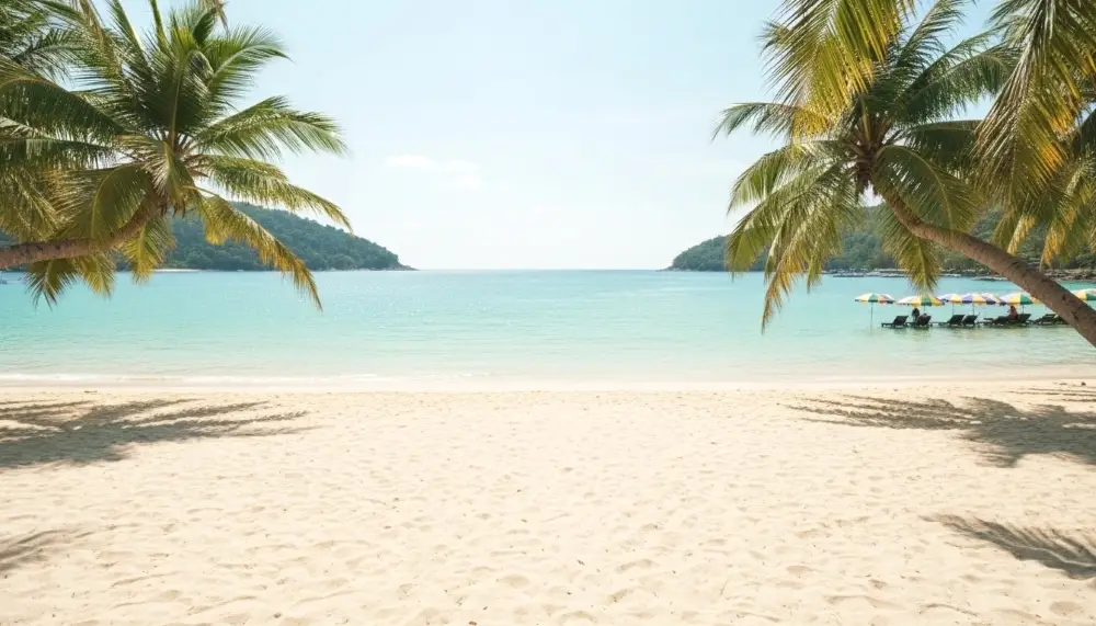 Kata Beach turquoise water