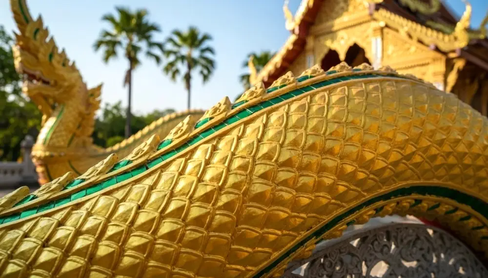 Naga serpent staircase railing