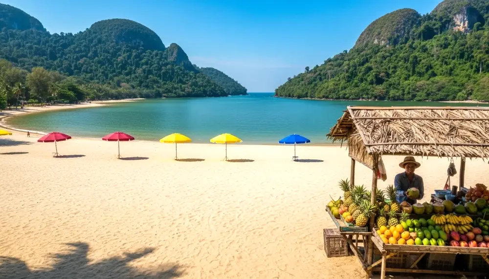 Nai Harn lake and beach