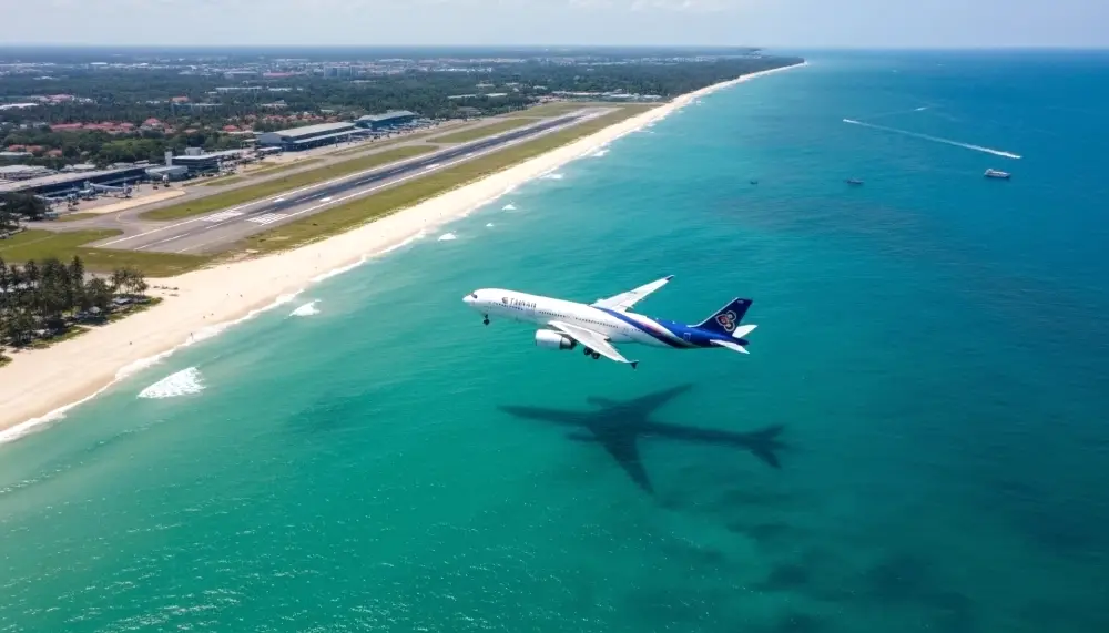 Phuket International Airport’s runway