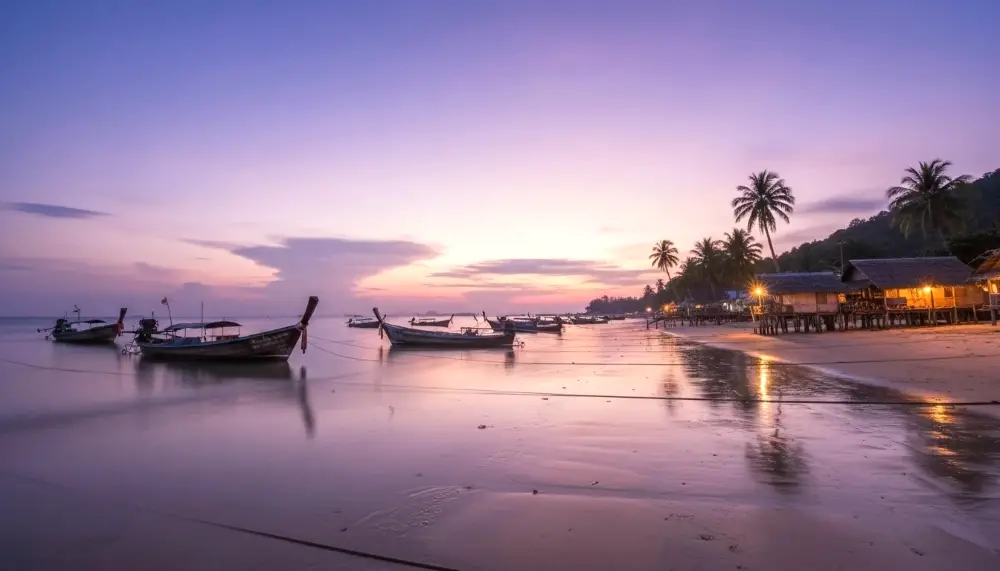 Phuket coastal village