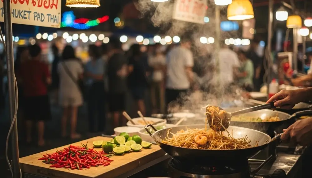 Phuket night market stall