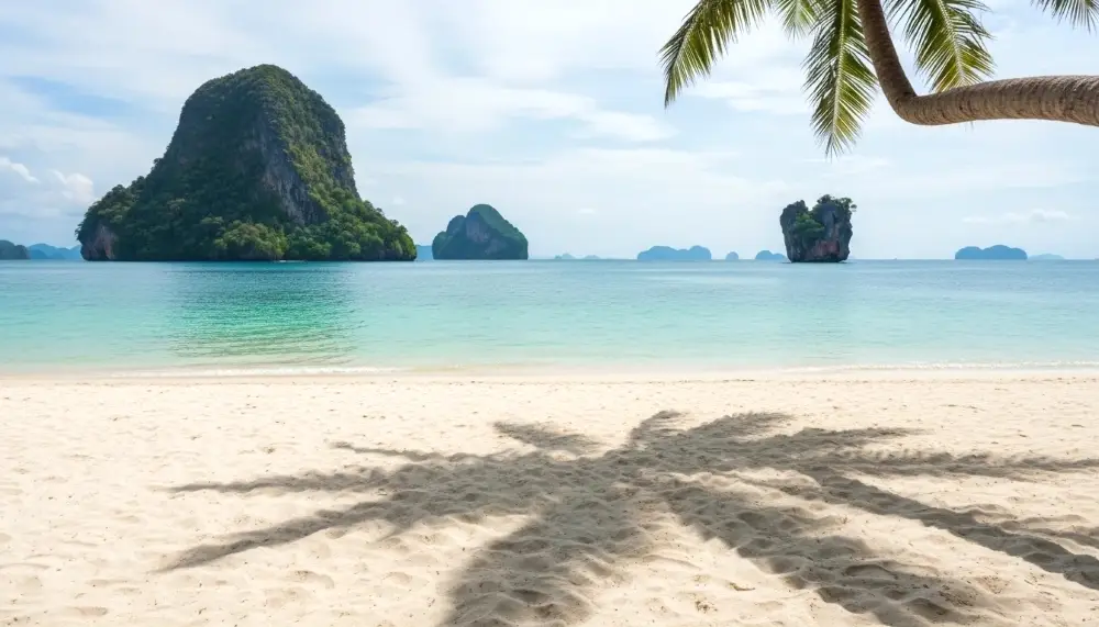 Railay looking out toward the Four Islands