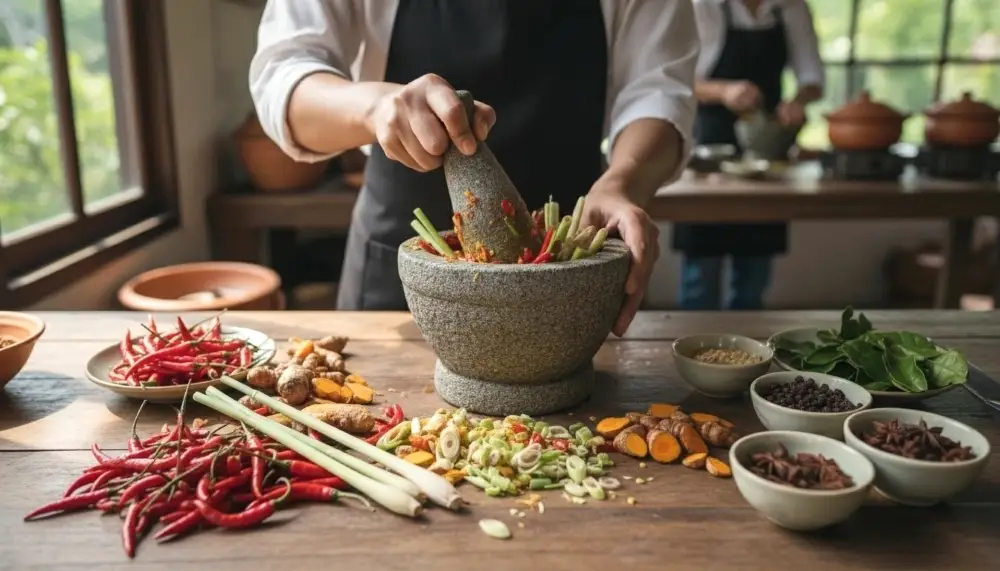 Thai cooking class in Chiang Mai
