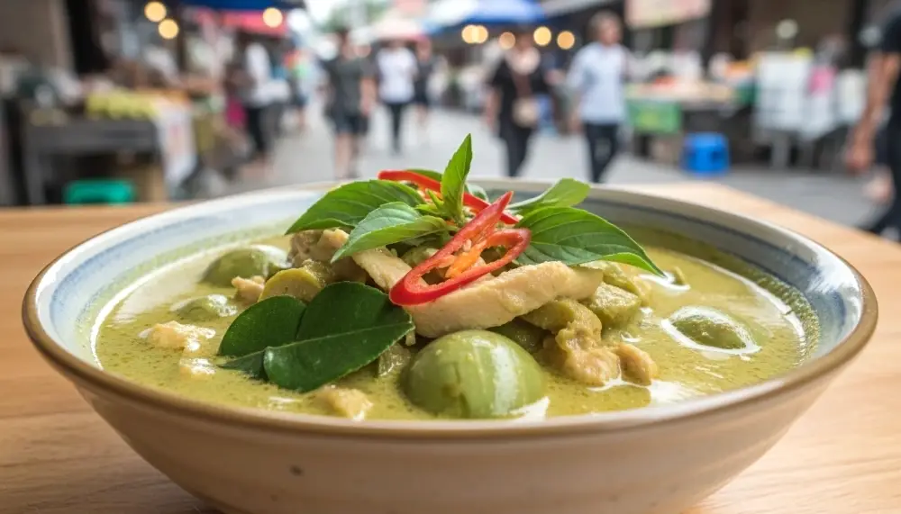 Thai green curry