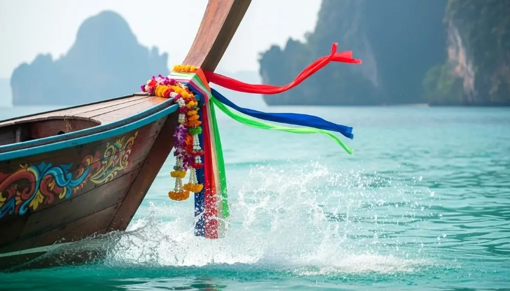 Thai long-boat