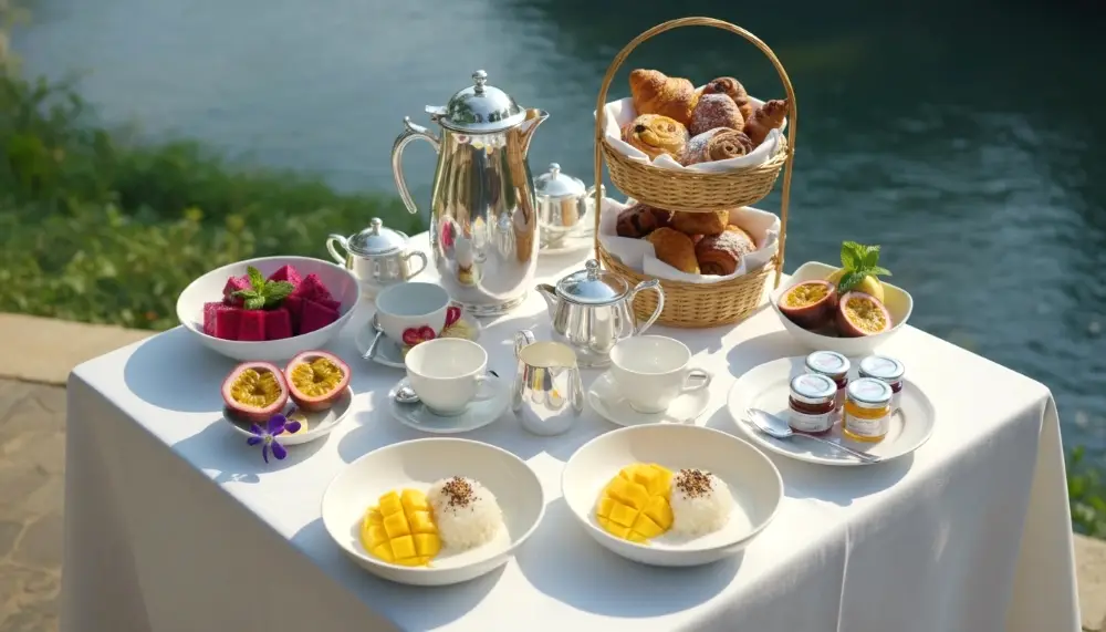 Thai mango sticky rice