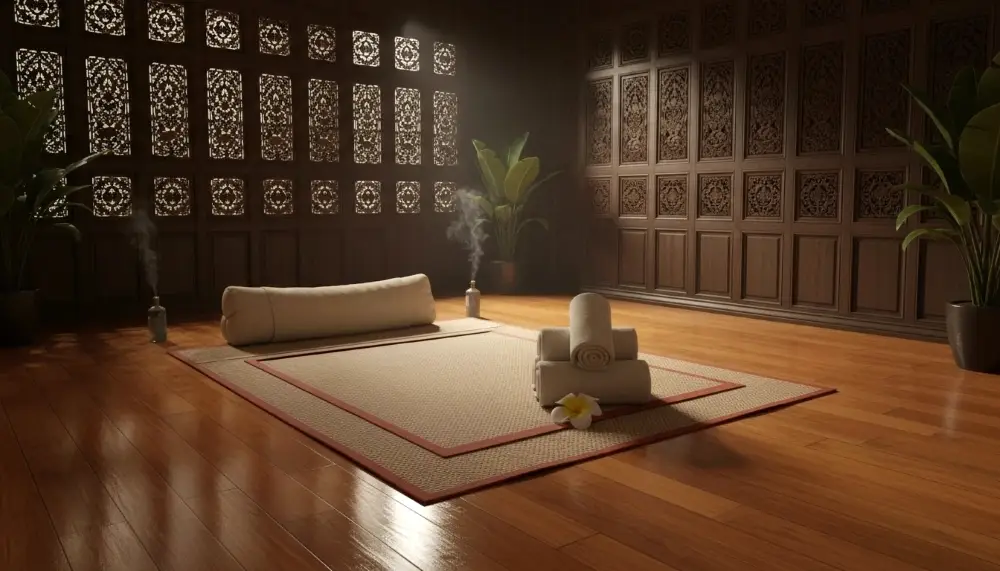 Thai massage room