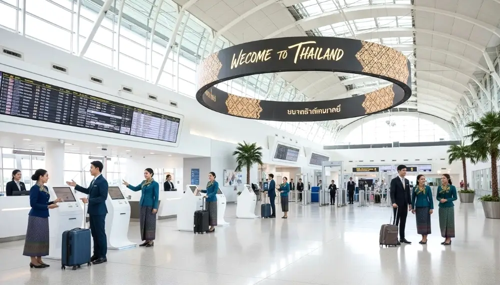 Thailand The Welcome Arrival