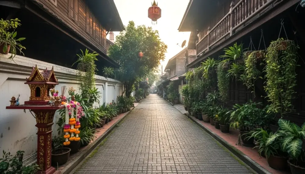 The Peaceful Streets of Chiang Mai