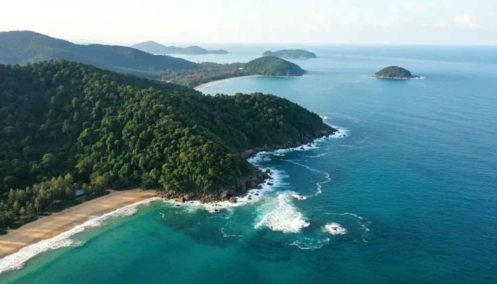 View of Phuket coastline