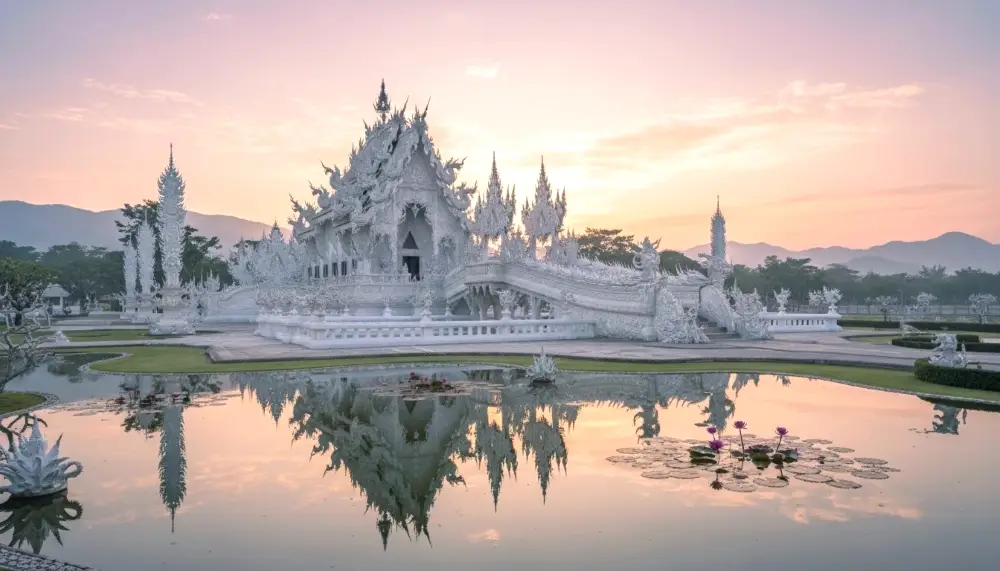 Wat Rong Khun in Chiang Rai