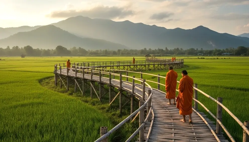 bamboo bridge Boon Ko Ku So
