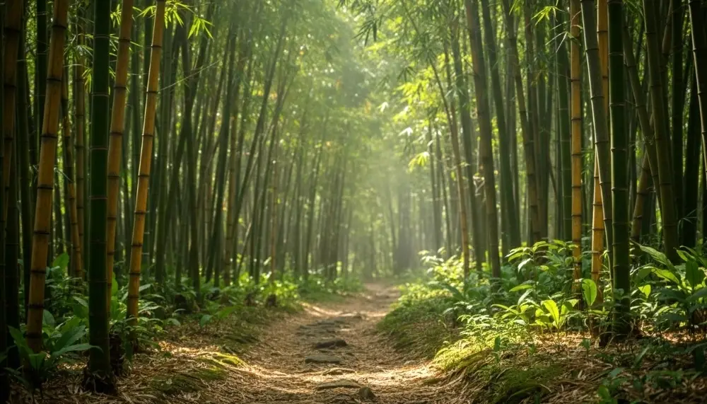 bamboo forest in Northern Thailand