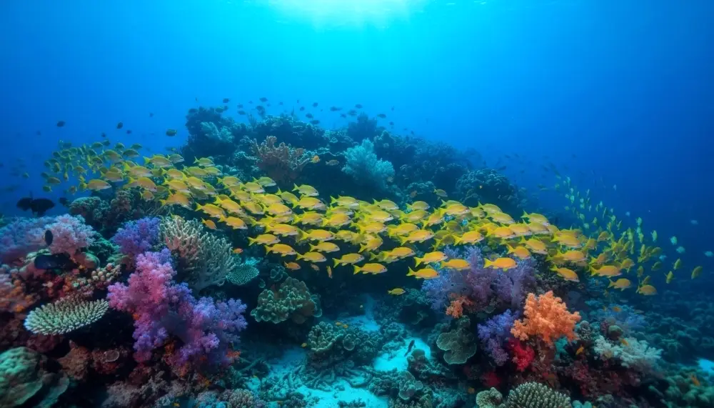 coral reef in the Andaman Sea