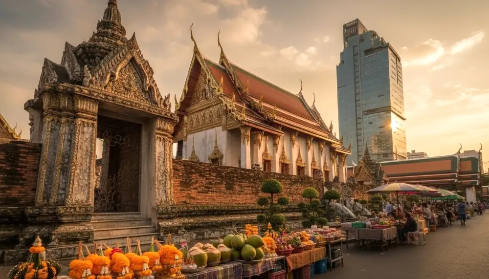 first time visiting thailand temple