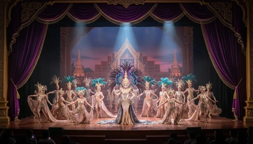 grand theatrical stage in Phuket