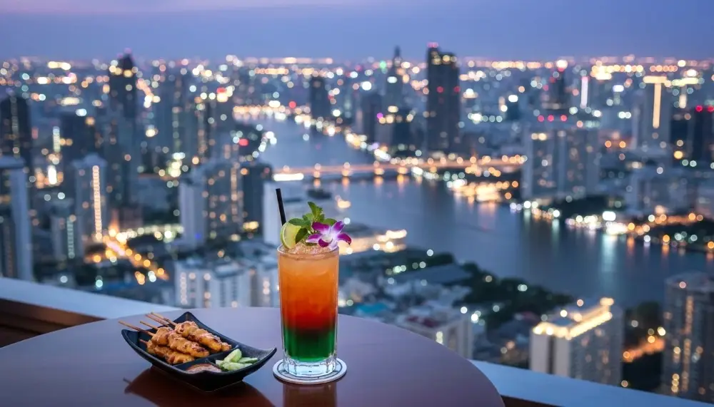 luxury rooftop bar Bangkok