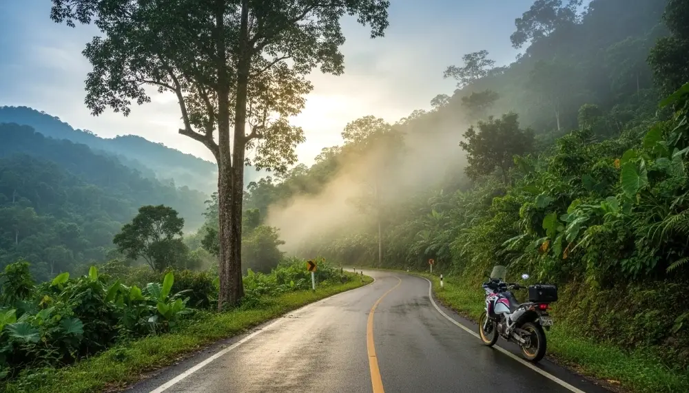 mountains of Northern Thailand