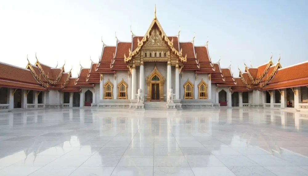 ordination hall of Wat Benchamabophit