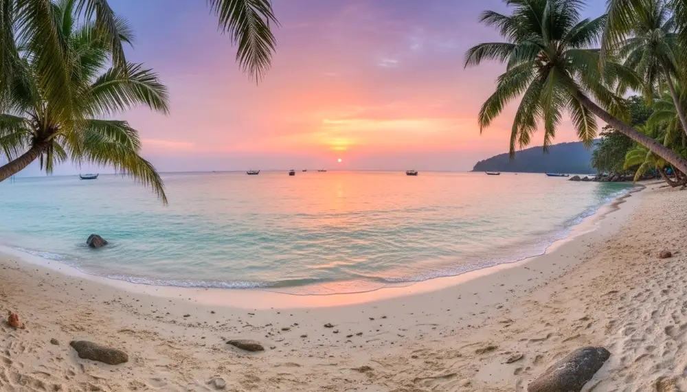 pristine Koh Samui beach