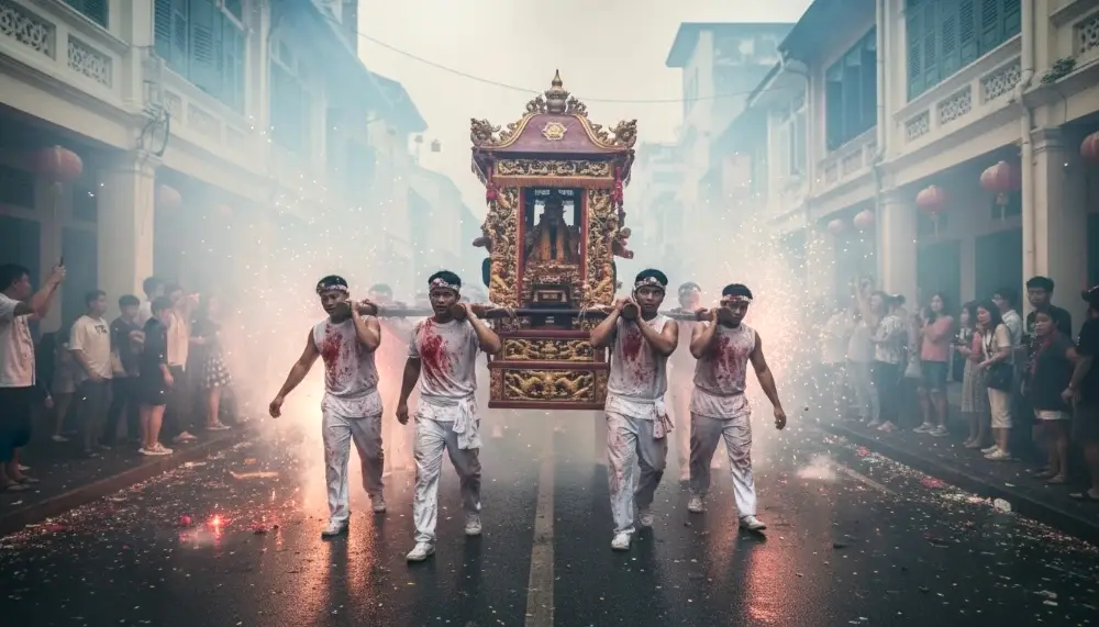 street procession in Phuket