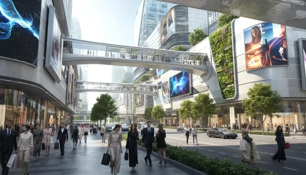 street view of Siam intersection