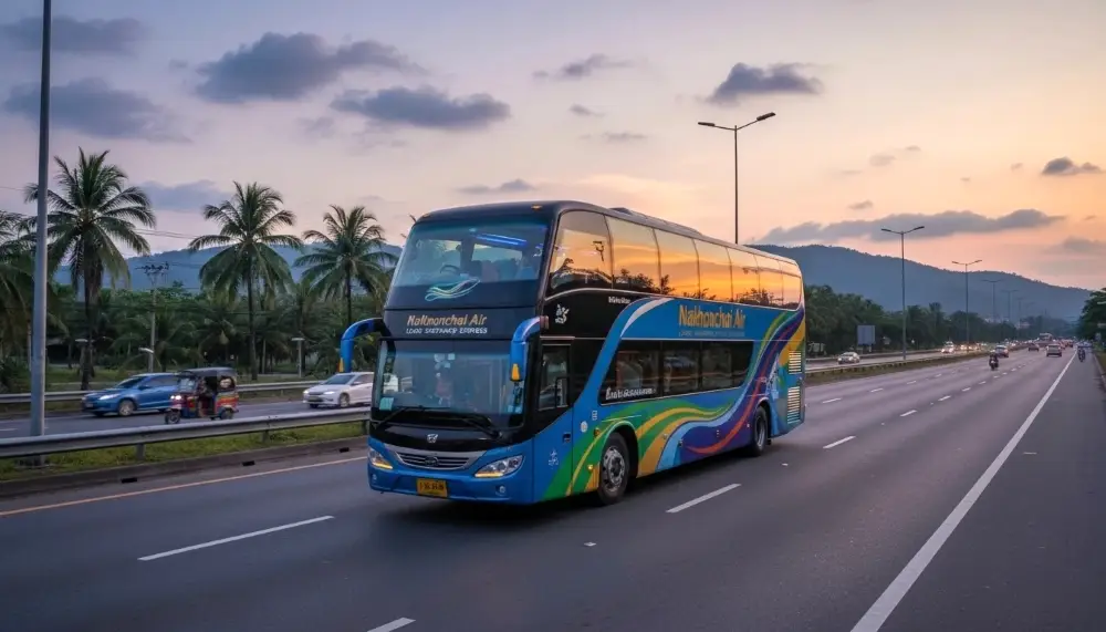 thailand long distance bus