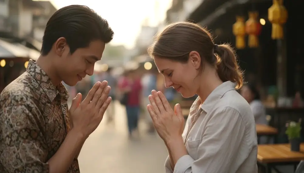 the thailand wai greeting