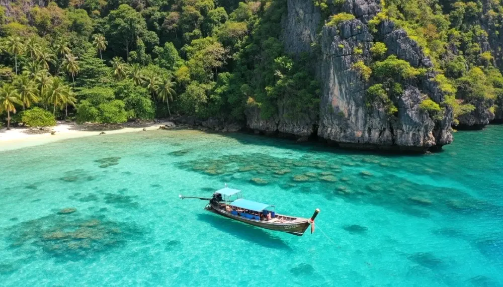 traditional Thai long-tail boat