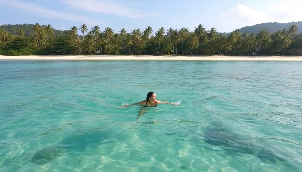 turquoise water at Phuket