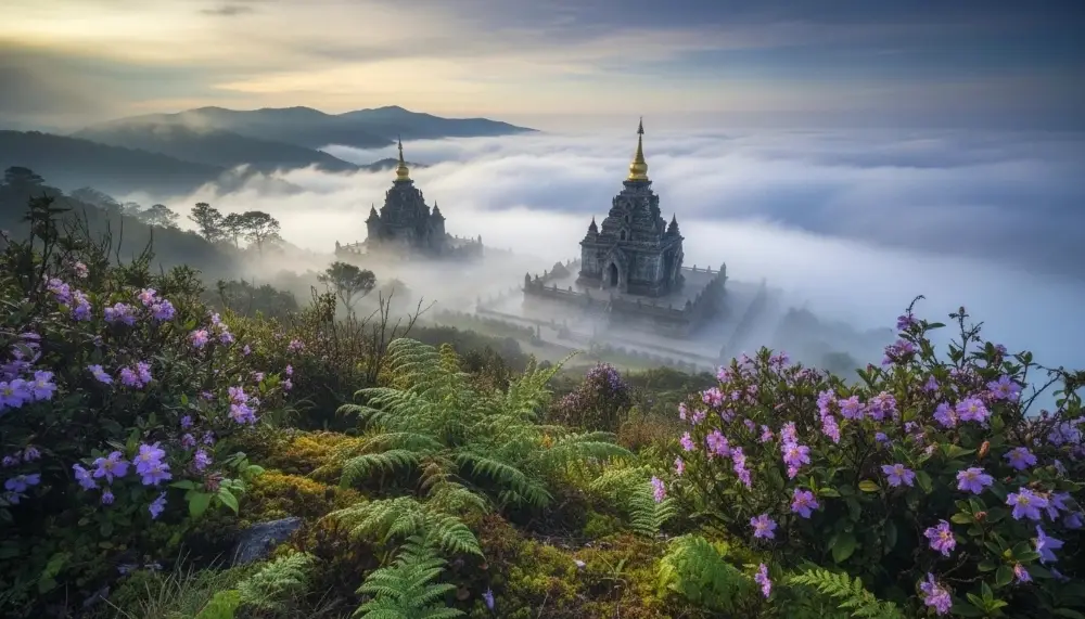 view of the Doi Inthanon