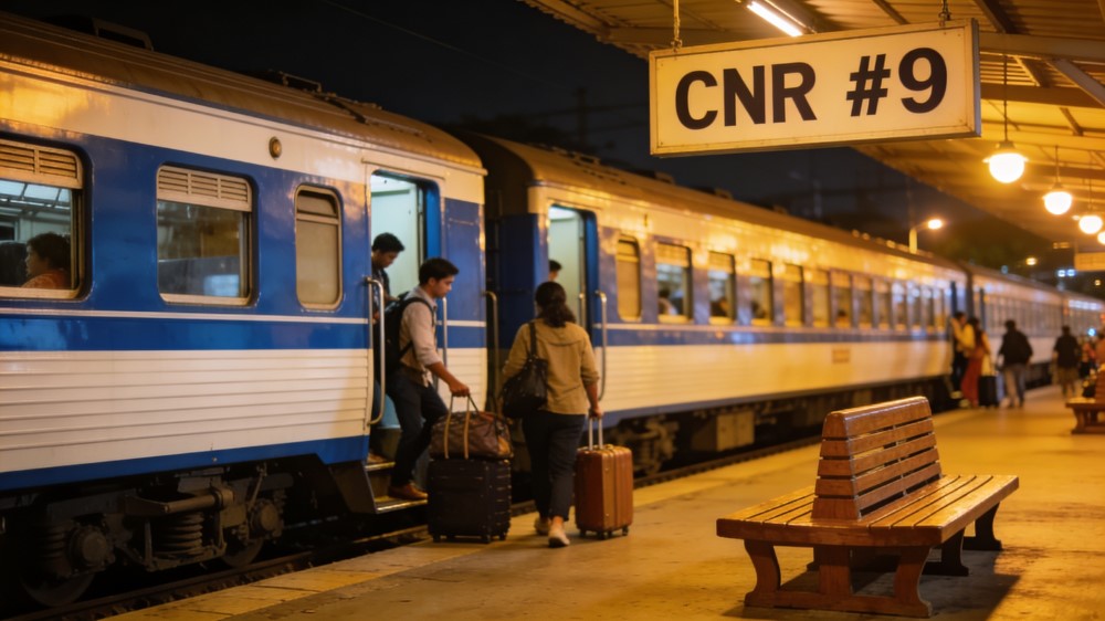 #9 CNR Sleeper Train