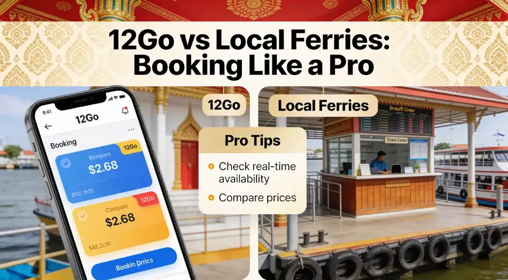 12GO Vs Local Ferries
