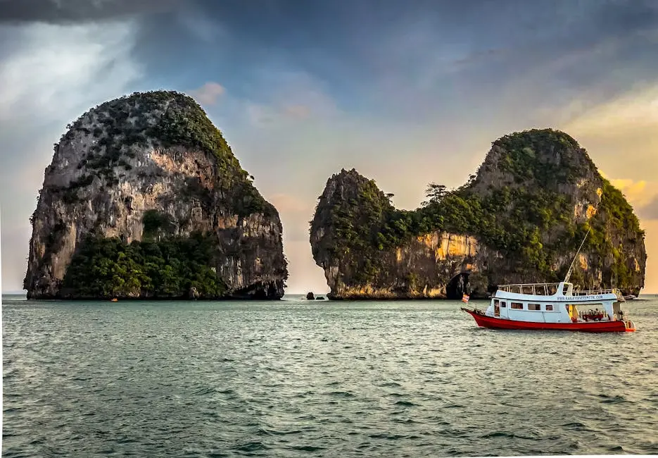 Explore The Stunning Limestone Islands Off The Coast Of Krabi Thailand